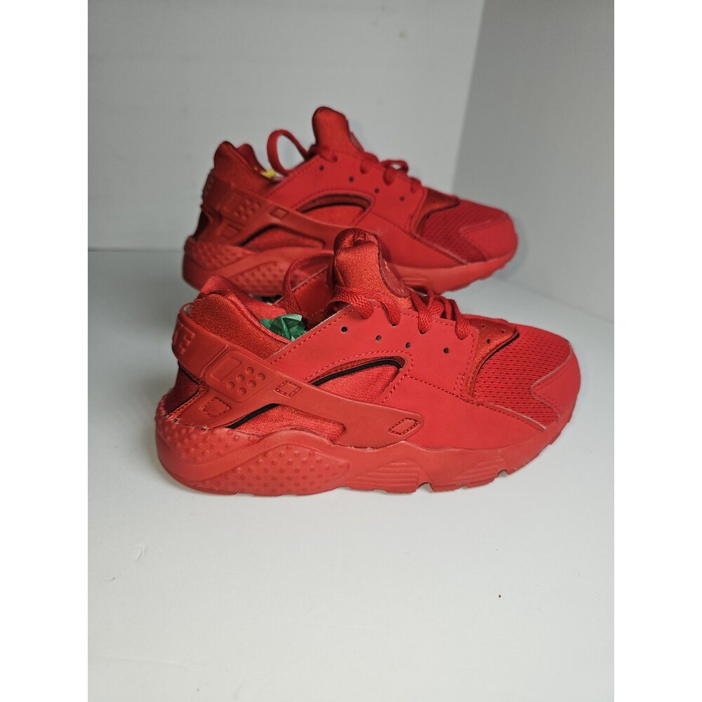 [654275-600] Youth Nike Air Huarache 'Triple Red'